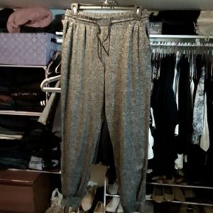 Gray Joggers good condition size M